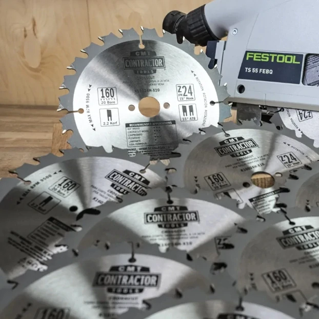 Pilový kotouč na dřevo, Masterpack - D190x2,2 d30 Z24 HW, 10ks, - K19024M-X10, CMT Contractor