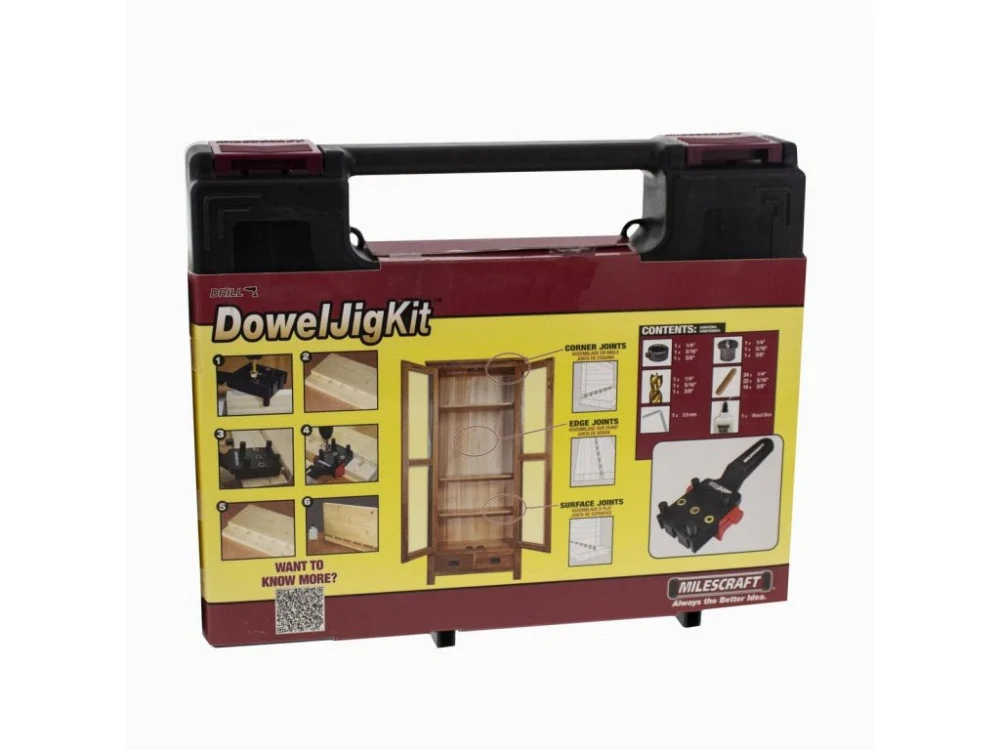 Kolíkovací přípravek SET, Milescraft, DowelJigKit, M1383