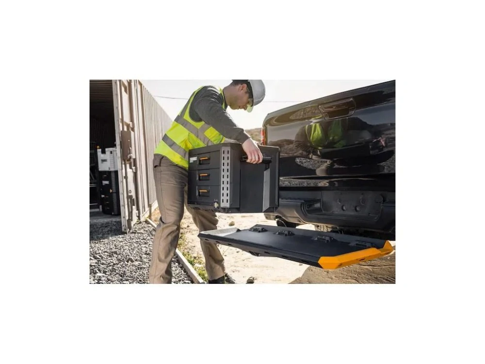 XL box na nářadí 3x zásuvka, TB-B1-D-70-3, Toughbuilt StackTech®