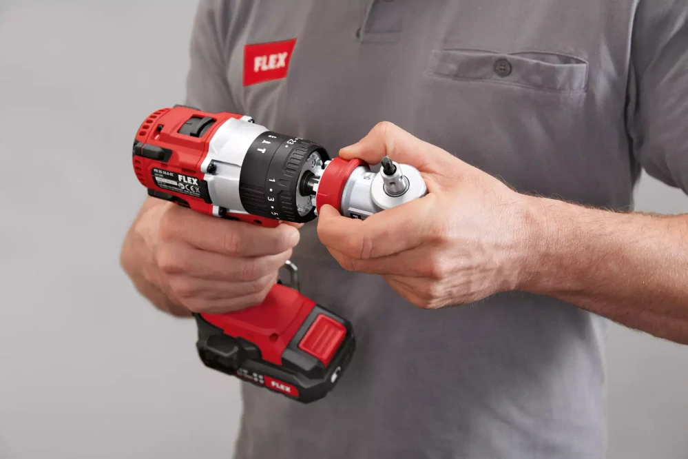 Aku-vrtací šroubovák 18,0 V, 2-rychlostní, PD 2G 18.0-EC C, FLEX