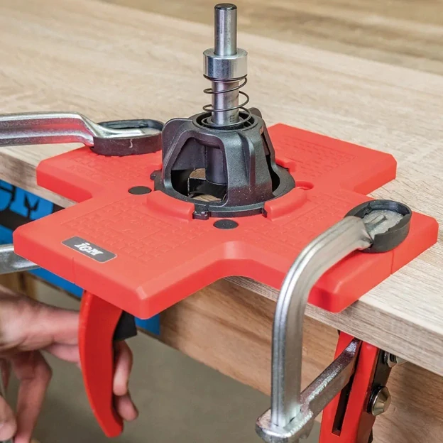 Šablona pro vrtání misek pantů, VP-CHJ, IGM 