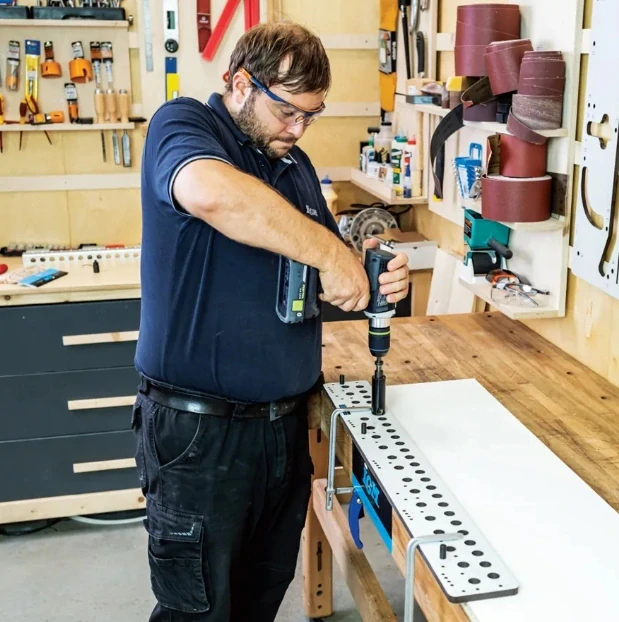 Vrtací šablona sada 900mm + ZDARMA 100ks kolíků 8x35, FKP900, IGM 