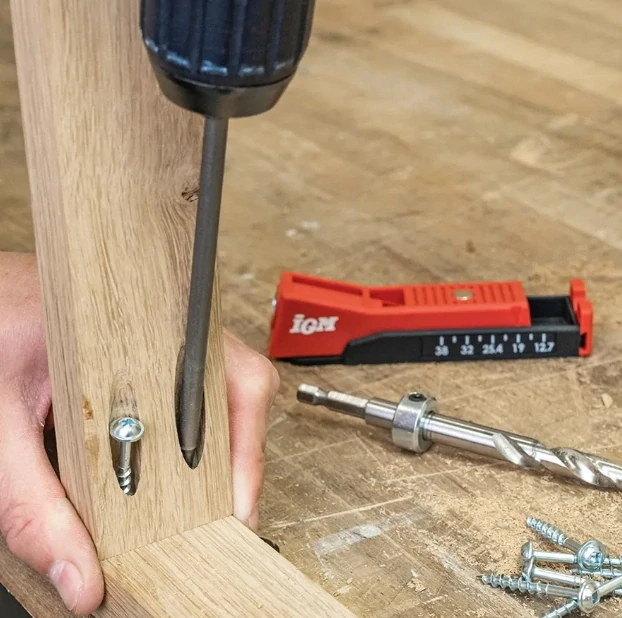 Pocket Hole Svrtávací přípravek Single, VP-PHJ1, IGM 